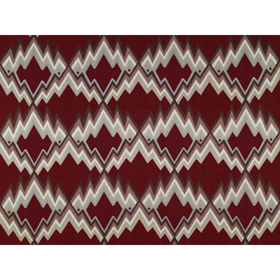 GASTON Y DANIELA EMBROIDERY FLAMESTITCH BURGUNDY/RED,MULTI,   - GDT5070.004.0