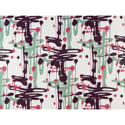 GASTON Y DANIELA PRINT MODERN MULTI,PINK,GREEN   - GDT5132.001.0