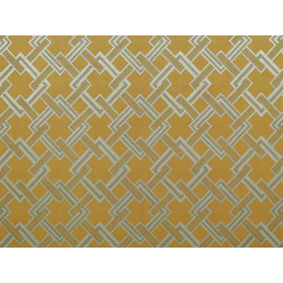 GASTON Y DANIELA VELVET LATTICE/SCROLLWORK YELLOW,BEIGE,BEIGE   - GDT5150.003.0