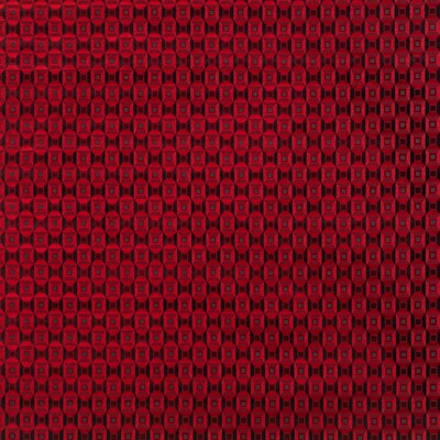 GASTON Y DANIELA VELVET GEOMETRIC RED,RED,   - GDT5178.010.0