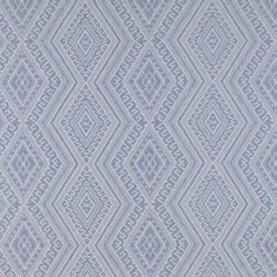 GASTON Y DANIELA LINEN GEOMETRIC BLUE,,   - GDT5313.001.0