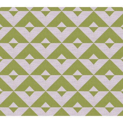 GASTON Y DANIELA WEAVE GEOMETRIC IVORY,GREEN,MINT   - GDT5373.4.0