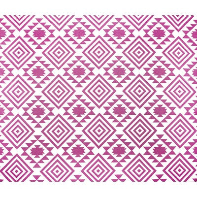 GASTON Y DANIELA INDOOR / OUTDOOR IKAT/SOUTHWEST/KILIMS WHITE,PINK,FUSCHIA   - GDT5383.4.0