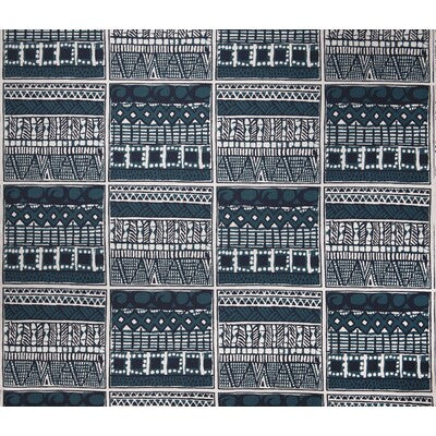 GASTON Y DANIELA PRINT IKAT/SOUTHWEST/KILIMS TEAL,INDIGO,WHITE   - GDT5404.3.0