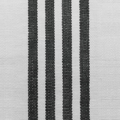 GASTON Y DANIELA LINEN STRIPES BLACK,WHITE,   - GDT5560.004.0