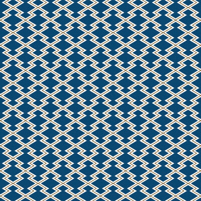 GASTON Y DANIELA PRINT GEOMETRIC BLUE,BLUE,   - GDT5625.003.0