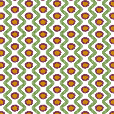 GASTON Y DANIELA PRINT IKAT/SOUTHWEST/KILIMS MULTI,GREEN,PLUM   - GDT5681.003.0