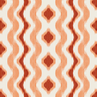 GASTON Y DANIELA PRINT STRIPES ORANGE,RUST,   - GDT5683.004.0