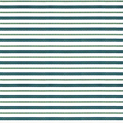 GASTON Y DANIELA INDOOR / OUTDOOR STRIPES DARK BLUE,GREEN,BLUE   - GDT5696.003.0