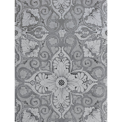 GASTON Y DANIELA ESTELA PRINT--DAMASK- PLATA   - GDW5255.001.0