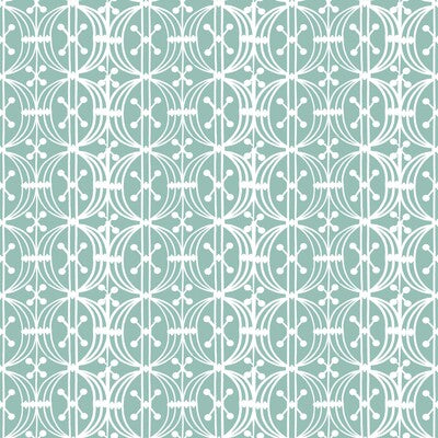 GASTON Y DANIELA CARRUSEL PRINT--MODERN-GEOMETRIC AQUA   - GDW5438.002.0