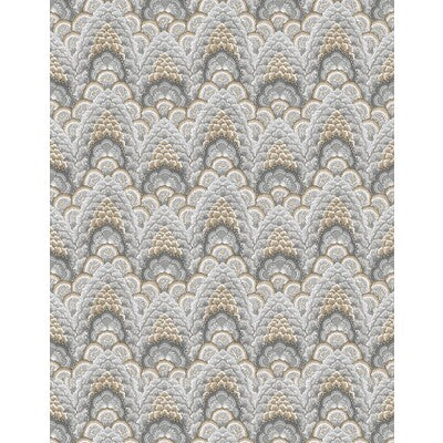 GASTON Y DANIELA GANGES PRINT---BARGELLOS GRIS/MARRON   - GDW5447.001.0