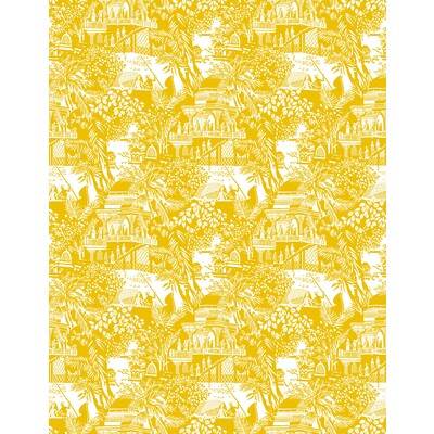 GASTON Y DANIELA OLIMPO PRINT--CHINOISERIE-FIGURATIVE AMARILLO   - GDW5450.002.0