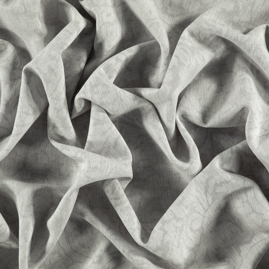 JF Fabrics  GENUINE 92 Fabric Damask,Traditional,Transitional,Contemporary Gray  Jacquard,Wide Width,Reversible - 8435292 J8831