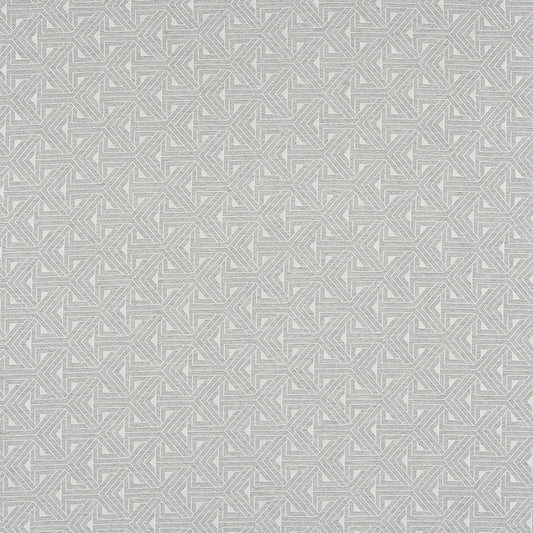 JF Fabrics crypton-home GEOMETRY 94 Fabric Transitional,Contemporary,Geometric Grey/Silver  Jacquard - 7828694 J8381