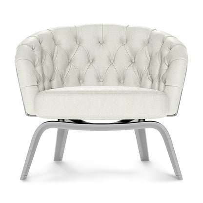 NICHOLASJOHN INC NJ-BARGELLO Mystic White Geometric,Contemporary   Fabric - NJ25-1369