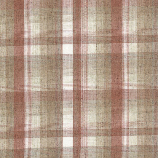 STOUT TEXTILES  MULTIPURPOSE,WOVENS TRANSITIONAL,, PLAID/CHECK BLUSH   - GEOR-3