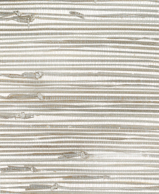 Seabrook Designs  Java Grass Grasscloth Contemporary Silver   - GG10008