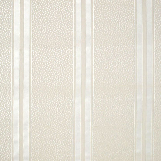 SCALAMANDRE OUTLET  FABRIC DOTTY STRIPE  FABRIC PARCHMENT   - GG 00012022