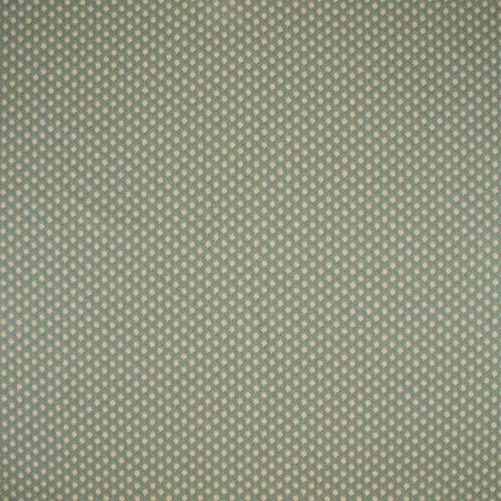 Teal-green fabric with a subtle leaf motif, lightweight textile suitable for garments or crafts.