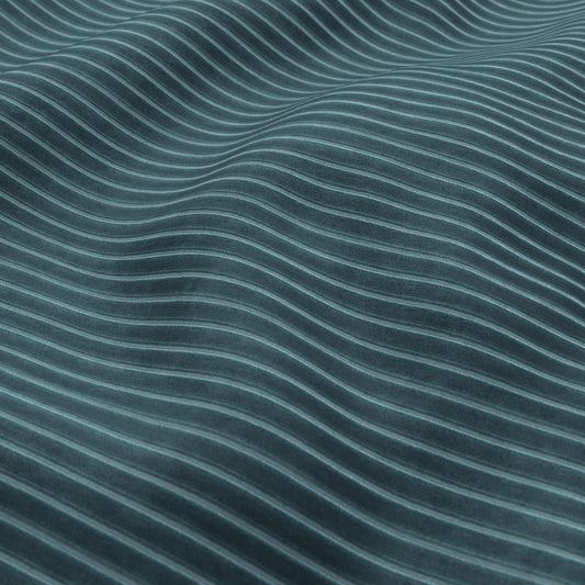 JF FABRICS GIN 67 J9711 Fabric Texture Teal  Velvet, Corduroy - 10014567