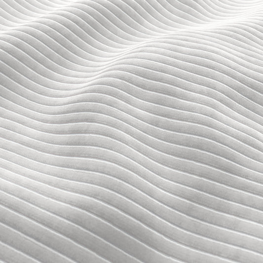 JF FABRICS GIN 90 J9711 Fabric Texture White  Velvet, Corduroy - 10014590