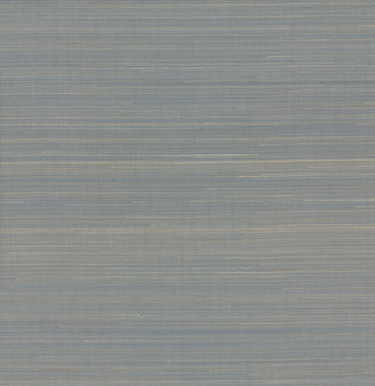 York Wallcoverings Grasscloth II Abaca Weave Blue Wallpaper  Weaves Blues   - GL0503