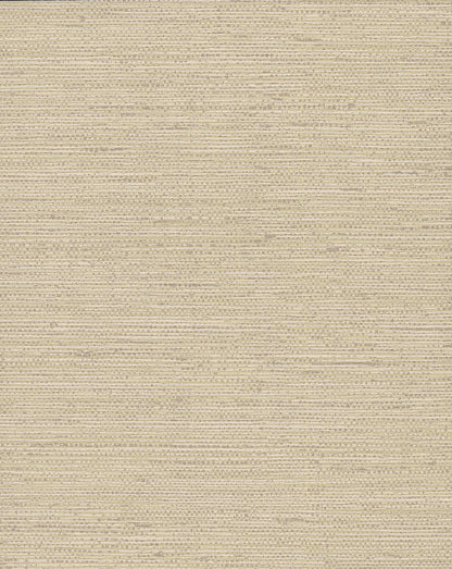 York Wallcoverings Grasscloth Resource Library Essence Beige Wallpaper  Pearlescent Neutrals   - GL0510N