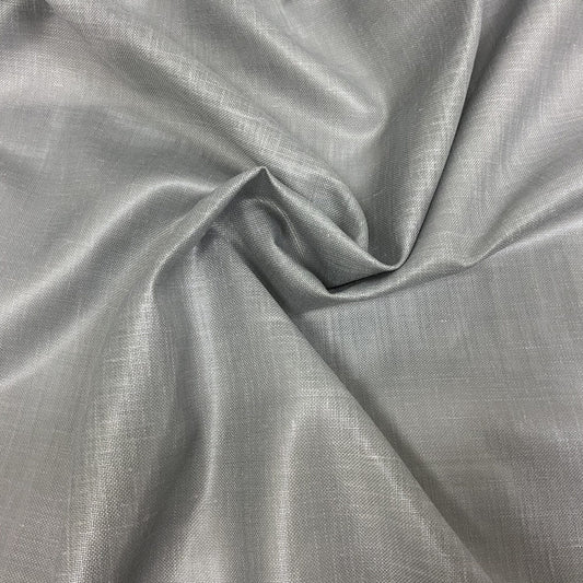 JF Fabrics  GLAZE 95 Fabric Plain,Traditional,Transitional,Contemporary Gray  Sheer,Wide Width,Reversible - 8436695 J8831