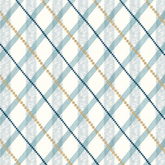 STOUT TEXTILES  MULTIPURPOSE,EMBROIDERIES TRANSITIONAL,, DIAMOND BLUE   - GLEA-1