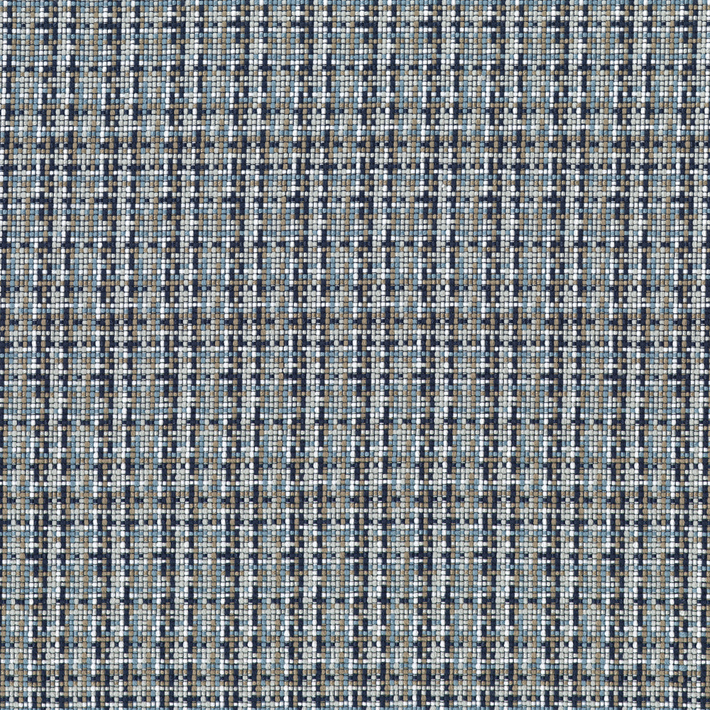 NICHOLASJOHN INC Cleam-Blue Abstract   Fabric - NJ26-3932