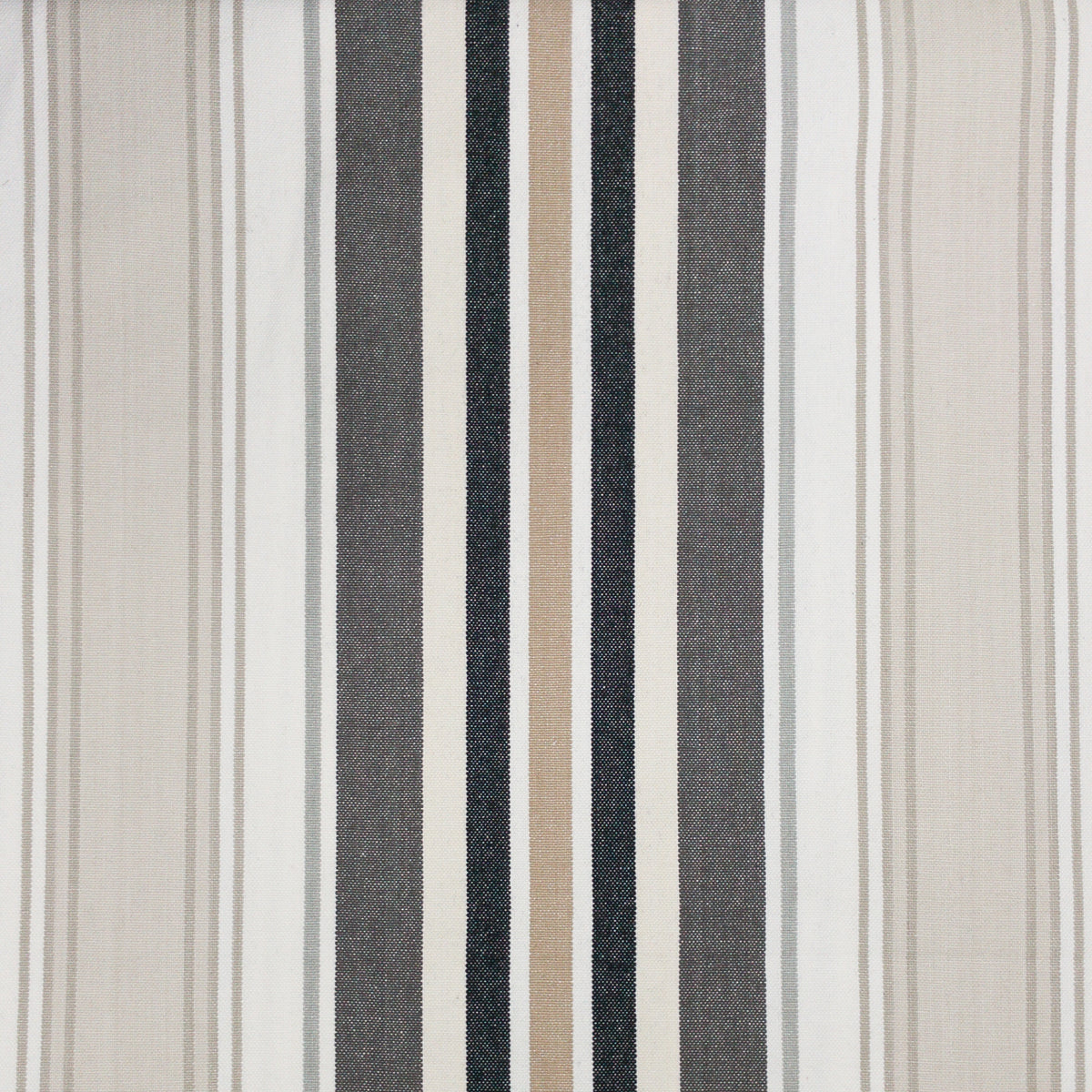 STOUT TEXTILES  MULTIPURPOSE,WOVENS TRADITIONAL, STRIPE ASPHALT   - GLOW-3