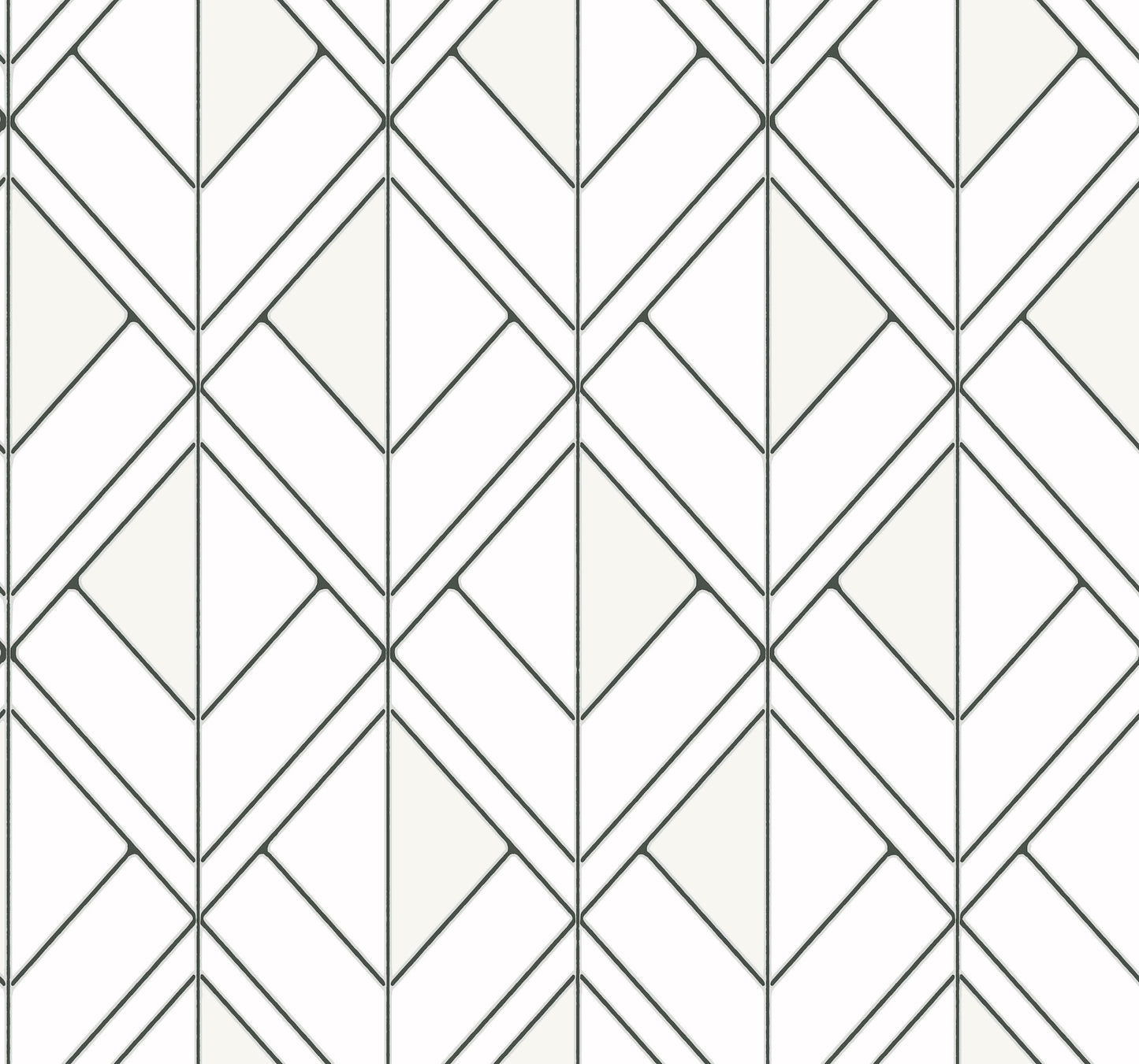 York Wallcoverings Woodnote Diamond Shadow White Wallpaper  Geometrics Whites and Off-Whites   - GM7552