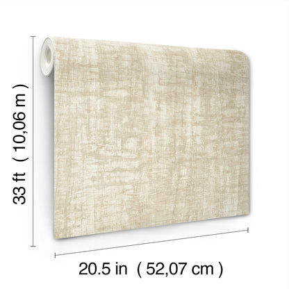 York Wallcoverings Woodnote Monteverde Buff Wallpaper Transitional Textures Beiges   - GN2553
