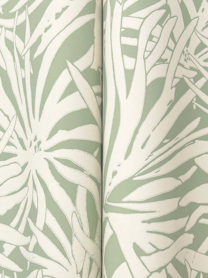 York Wallcoverings Woodnote Floral Canopy Olive Wallpaper Transitional Florals Greens   - GN2575
