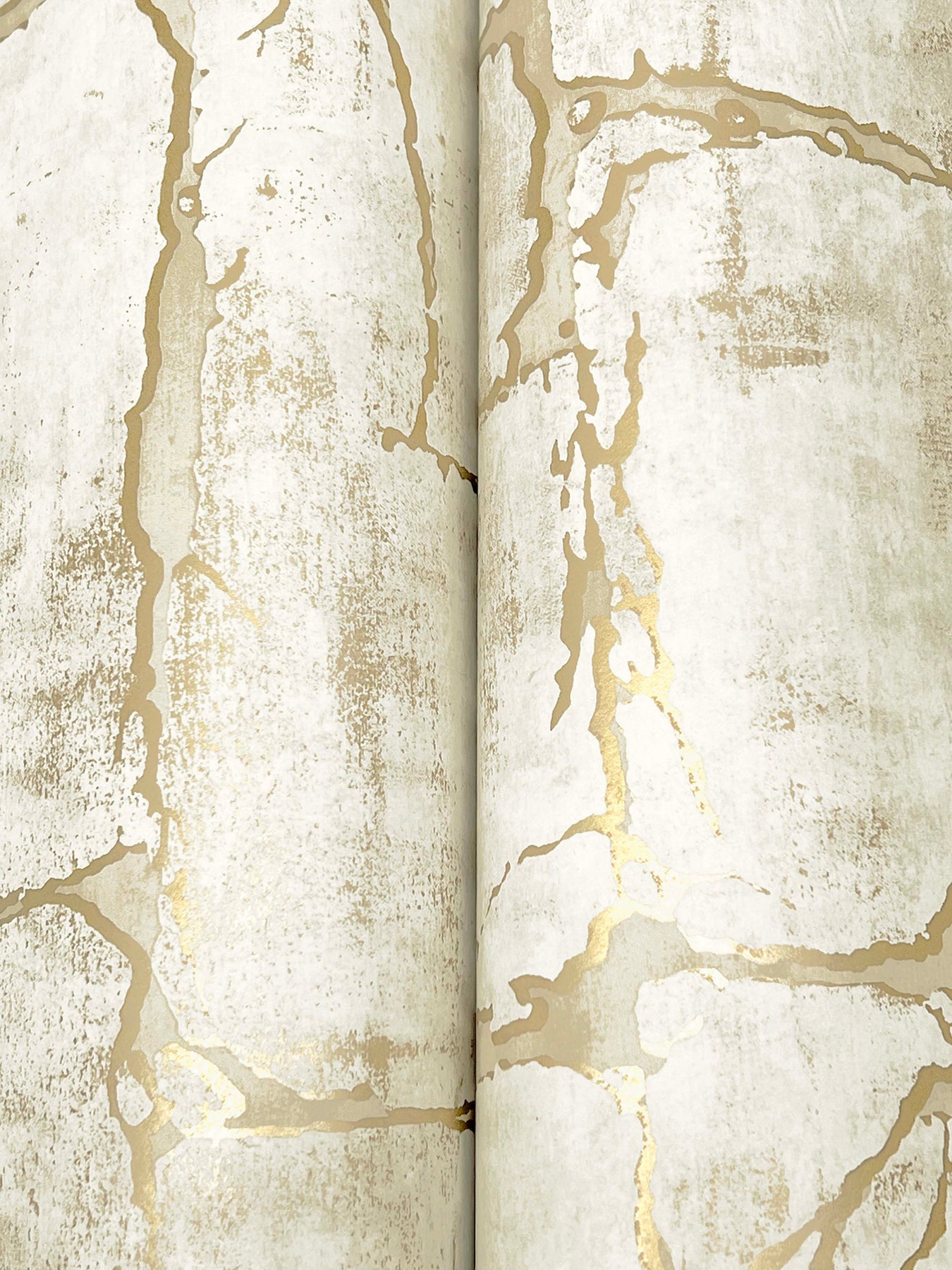 York Wallcoverings Woodnote Mojave Gold Wallpaper Masculine Modern Whites and Off-Whites   - GN2584