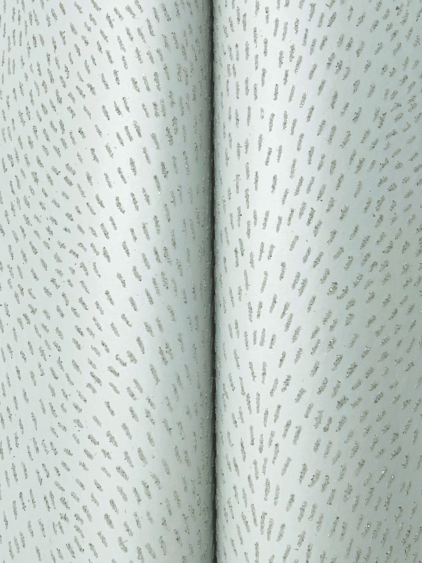 York Wallcoverings Woodnote Dew Drop Sea Mist Wallpaper Glam Glitter Blues   - GN2592