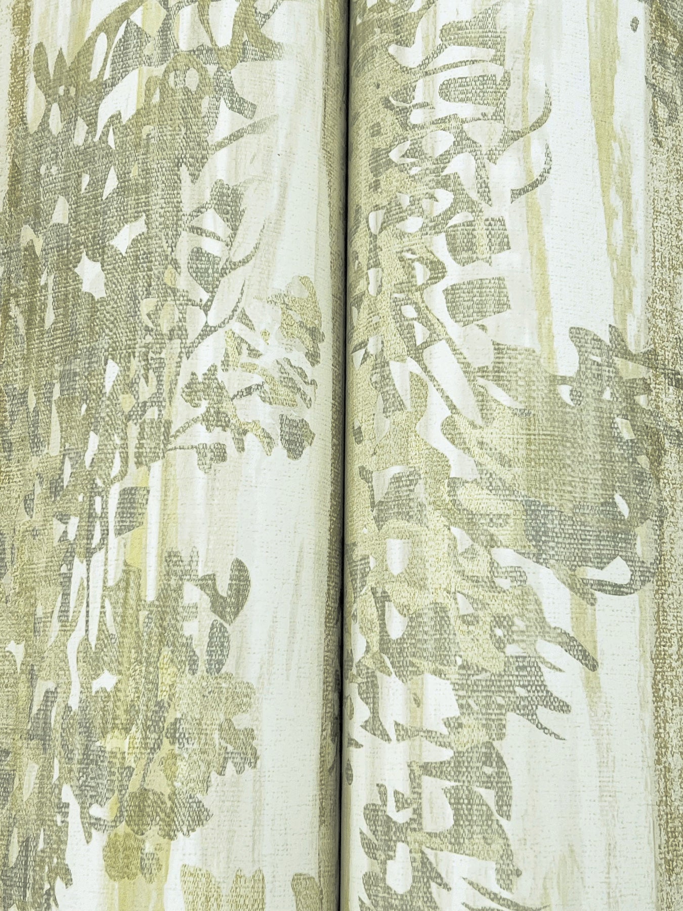 York Wallcoverings Woodnote Aspen Grove Green Wallpaper Modern Botanical Greens   - GN2601