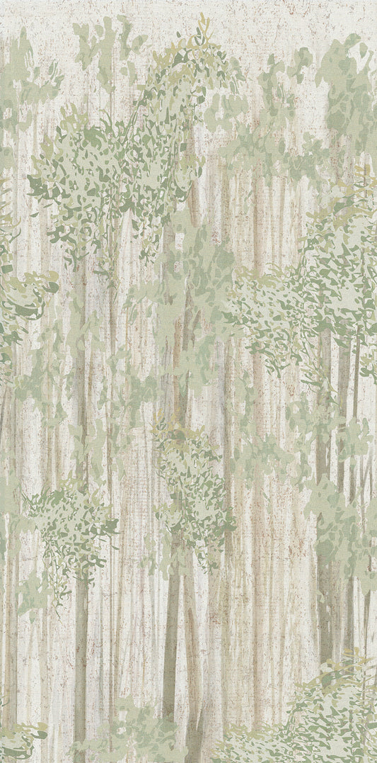 York Wallcoverings Missoni Home 5 Aspen Grove Forest Mural Feature Wall Botanical Greens  Wallpaper - GN2606M