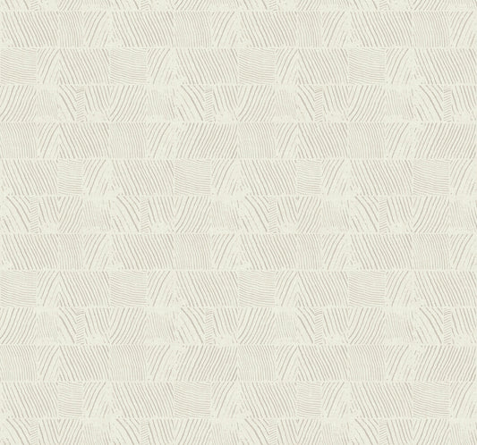 York Wallcoverings Woodnote Woodcut Grey and White Wallpaper Modern Geometrics Greys   - GN2622