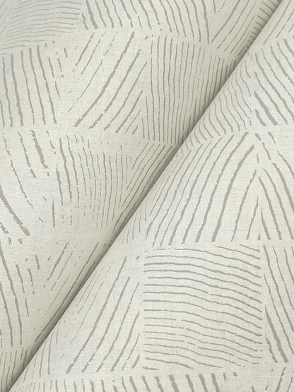 York Wallcoverings Woodnote Woodcut Grey & White Wallpaper Geometrics Modern Grey & White  Wallpaper - GN2622