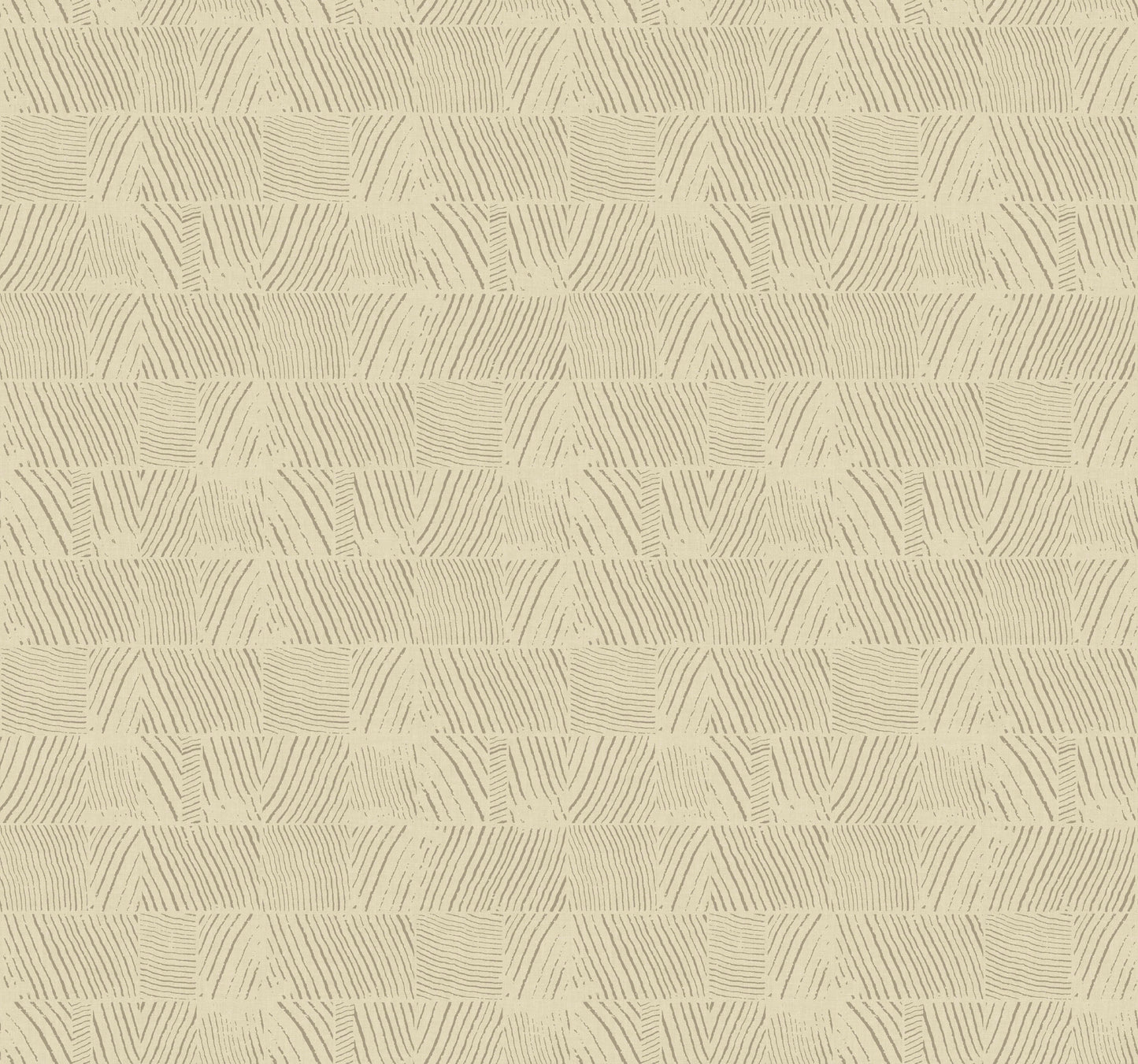 York Wallcoverings Woodnote Woodcut Beige Wallpaper Modern Geometrics Greys   - GN2623