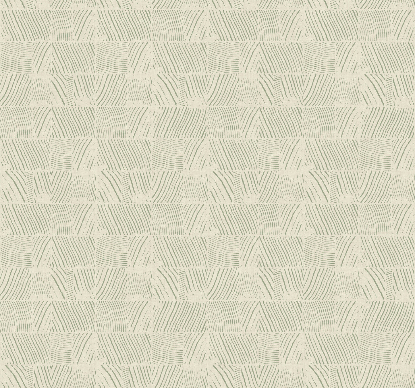 York Wallcoverings Woodnote Woodcut Green and Stone Wallpaper Modern Geometrics Greens   - GN2624