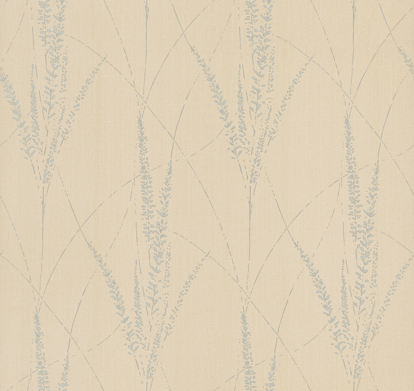 York Wallcoverings Woodnote Graceful Willow Putty Wallpaper Transitional Botanical Beiges   - GN2641