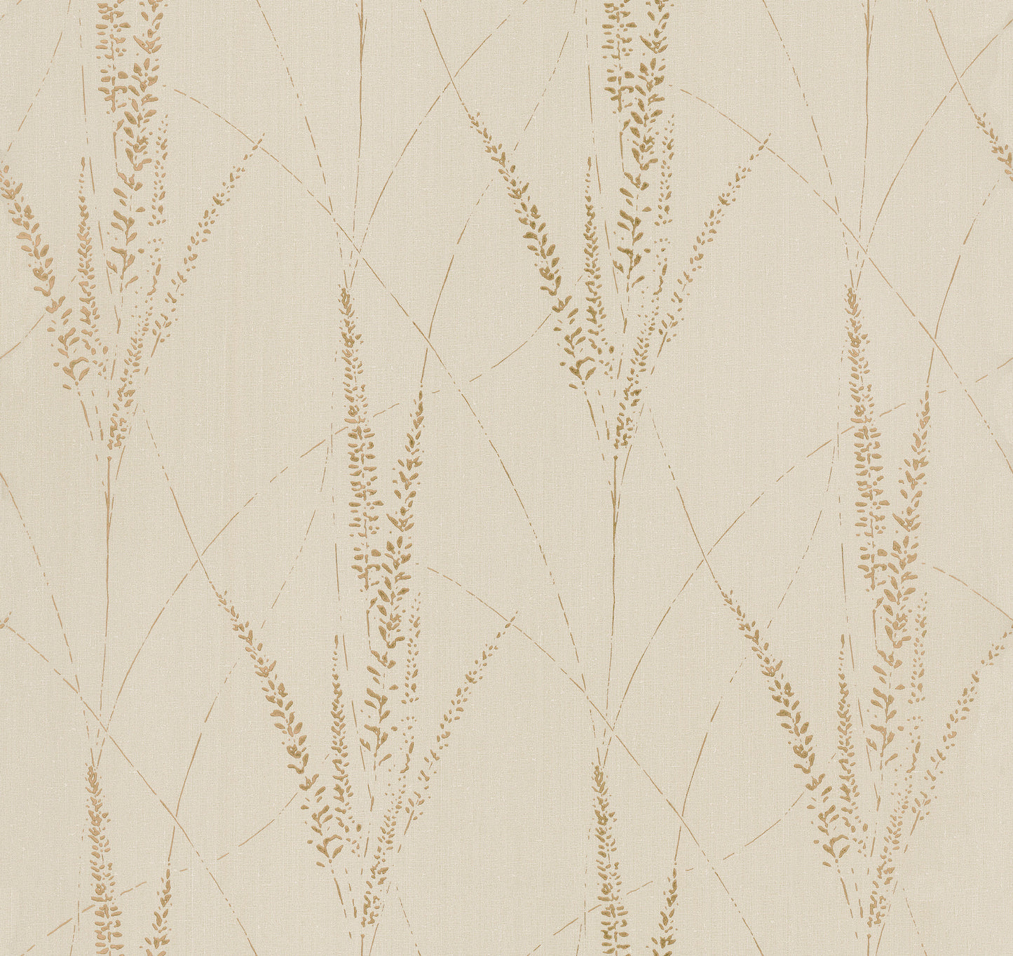 York Wallcoverings Woodnote Graceful Willow Pale Straw Wallpaper Transitional Botanical Beiges   - GN2642