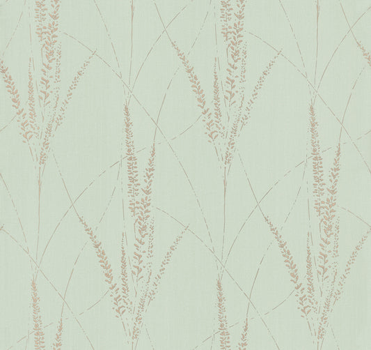 York Wallcoverings Woodnote Graceful Willow Lagoon Wallpaper Transitional Botanical Blues   - GN2643
