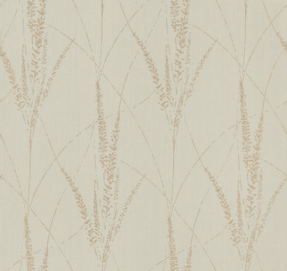 York Wallcoverings Woodnote Graceful Willow Stone Wallpaper Transitional Botanical Greys   - GN2644