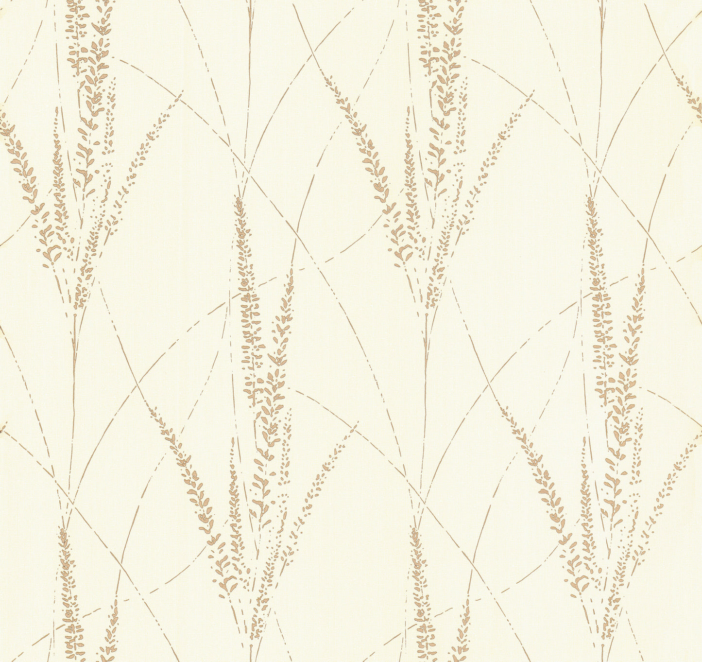 York Wallcoverings Woodnote Graceful Willow Cotton Wallpaper Transitional Botanical Whites and Off-Whites   - GN2645
