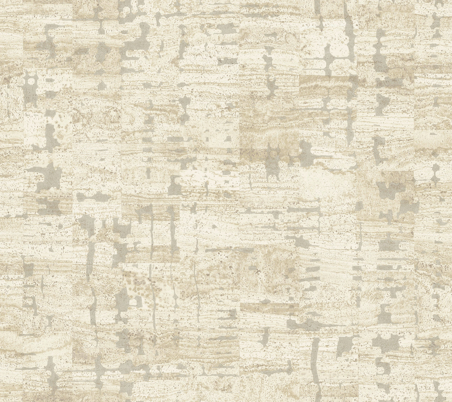 York Wallcoverings Woodnote Pop The Cork Stone Wallpaper Modern Cork Whites and Off-Whites   - GN2652