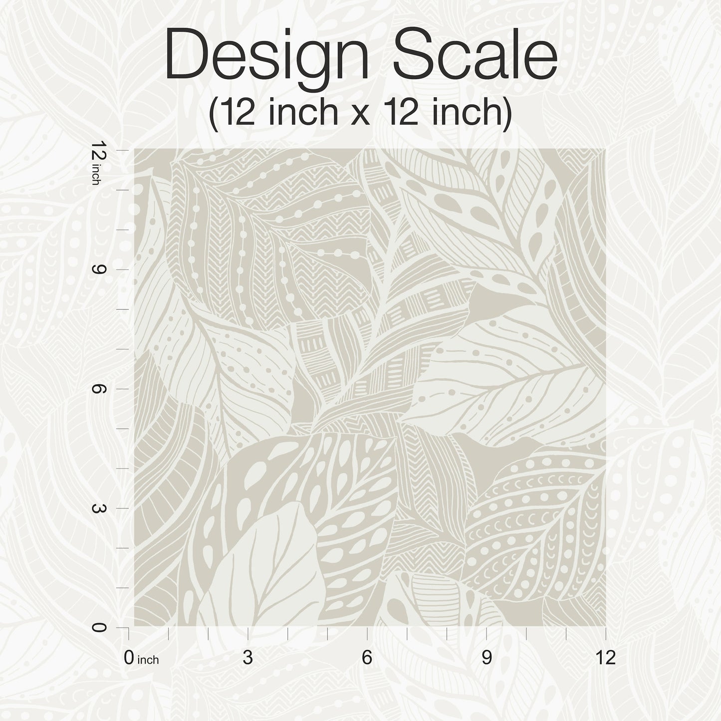 York Wallcoverings Greenhouse Vinca White Metallic Wallpaper  Botanical Metallics   - GO8222